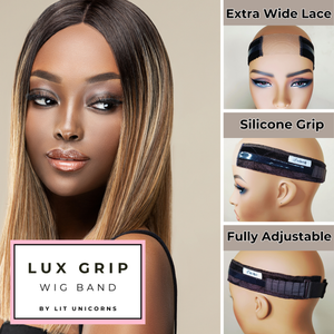 Lux Grip Band - Wide Lace - LIT UNICORNS