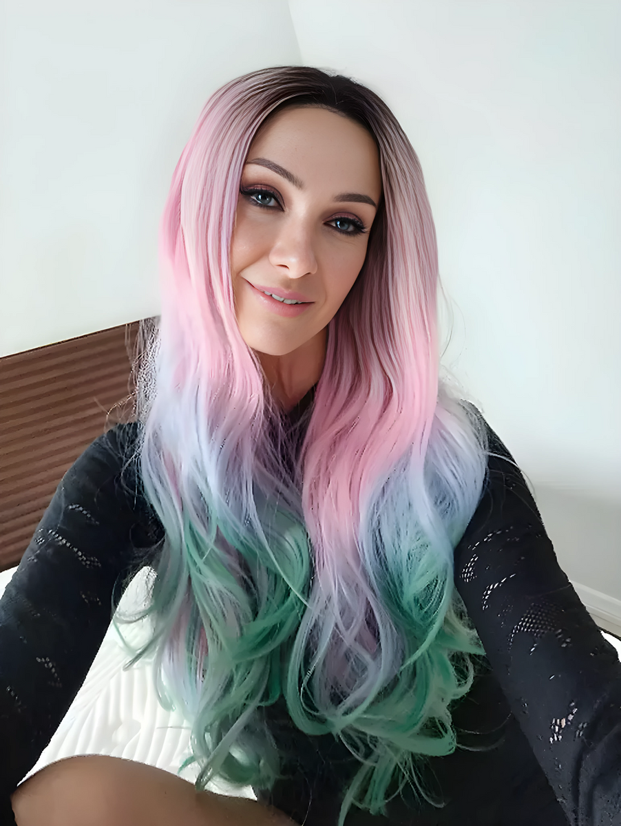 High Quality Unicorn Rainbow Wig by Lit Unicorns Unicorn Tings LIT