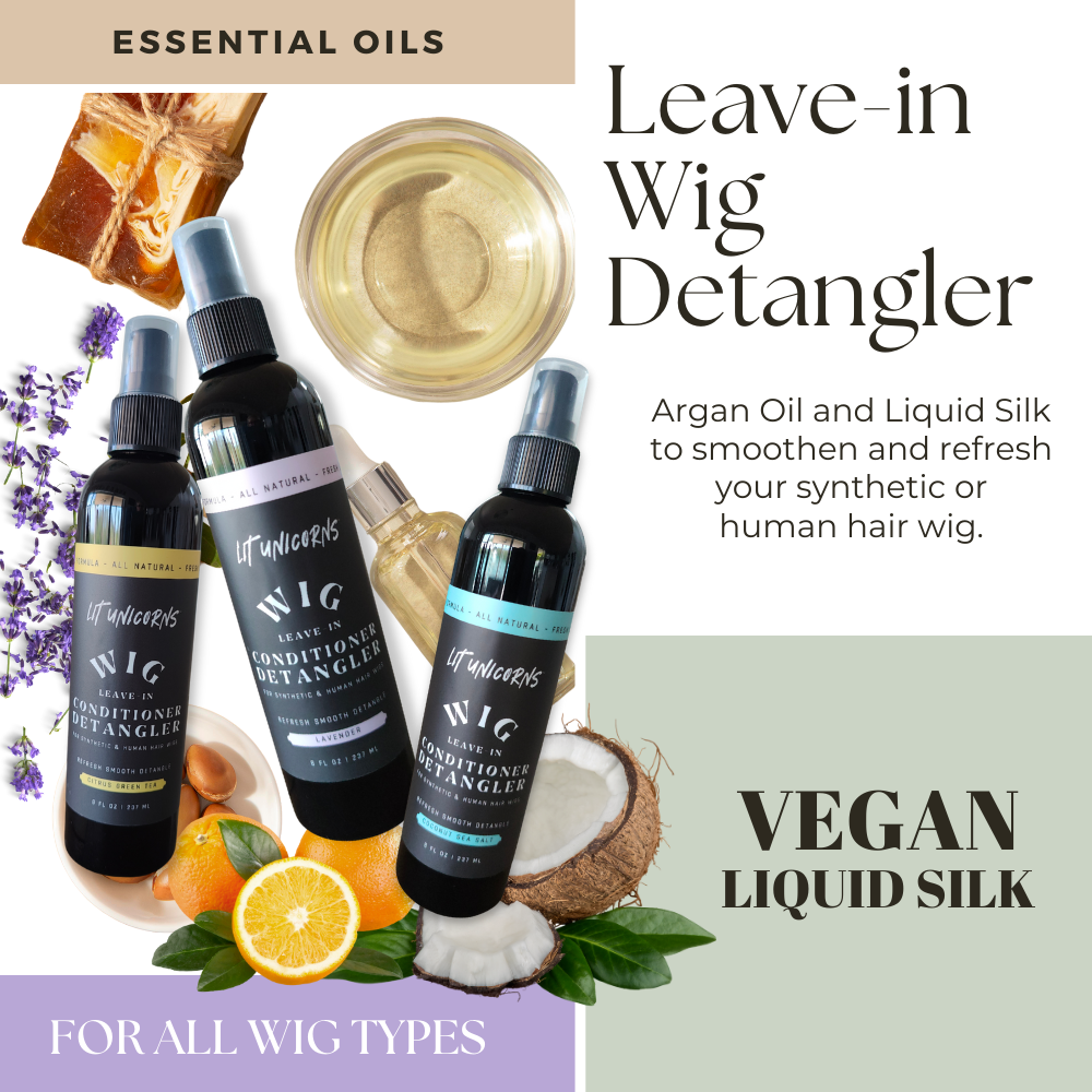 Wig Leave-in Detangler - LIT UNICORNS