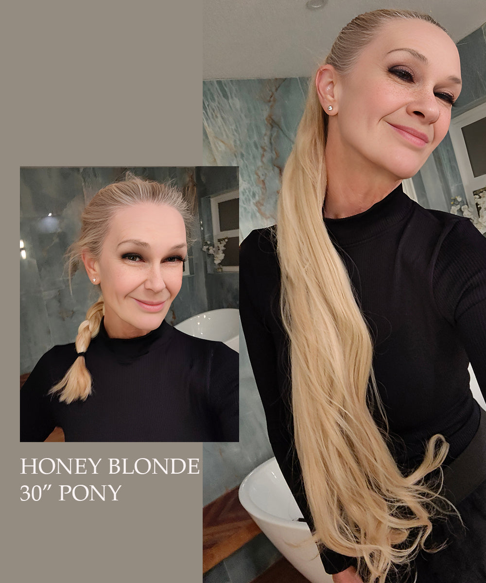 PONY TAIL HAIR EXTENSION - 30" - LIT UNICORNS